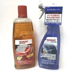 SONAX「グロスシャンプー」1L「タイヤクリーナー」750ml❷点セット販売のサムネイル