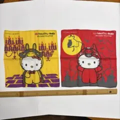 Hello Kitty x Rody ハロウィン ハンカチ 2枚セット(非売品)