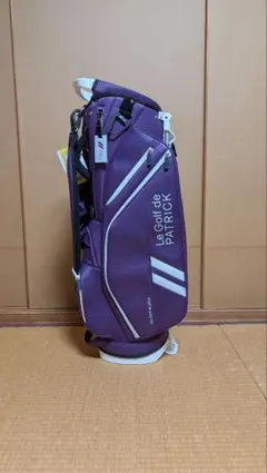 未使用 PATRICK スタンドキャディバッグ パープル