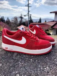 ナイキ スニーカー 赤 25cm メンズ レディース