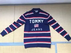 TOMMY JEANS ストライプセーター Lサイズ