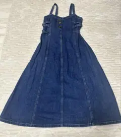 Honeys デニム ジャンパースカート Mサイズ