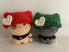 ドボイズ ソヌ ジュヨン ぬいぐるみ 帽子 10cm クリスマス ハンドメイド