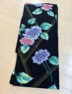 ☆新品 芸艸堂 UNSODO ブランド浴衣.紺地.朝顔.綿紅梅☆ - メルカリ