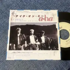 ☆EPレコード/a-ha/テイク・オン・ミー/ラヴ・イズ・リーズン/ジャケ難☆