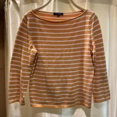 BURBERRY オレンジストライプ長袖 40