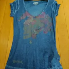 DIESEL☆ビジュー付きＴシャツ　スカル　ドクロ