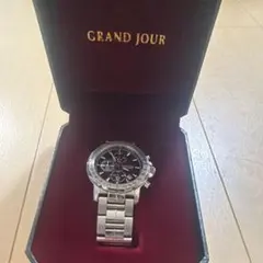 GRAND JOUR クロノグラフ メンズ 腕時計