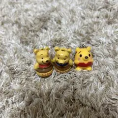 くまのプーさん 起き上がり小法師&キーホルダー 3個セット