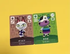 どうぶつの森　amiiboカード　オリビア　C