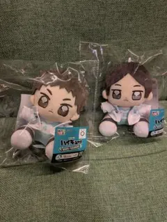 ハイキュー!! ぬいぐるみ 2体セット　岩泉一　国見英