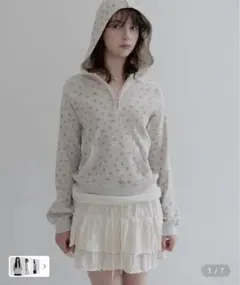 FUNFROMFUN Bloom Waffle Half-Zip