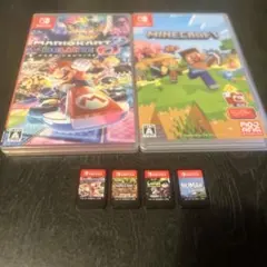 Nintendo Switch ソフト 4本セット マリオカート他