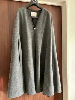 [土日お値引き] AK+1 デミルクスビームス　トリミングポンチョコート