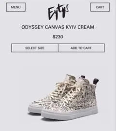 Eytys ODYSSEY CANVAS KYIV CREAMのサムネイル