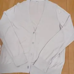 UNIQLO ライト Vネックカーディガン 長袖 レディース XL 春夏用