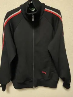 〔vintage〕90s PUMA high neck track jacket