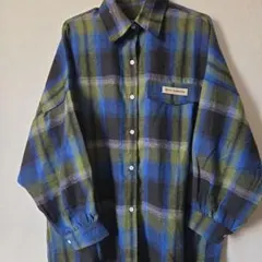 オンブレチェックシャツ シャツ