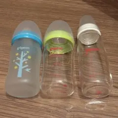 ピジョン 哺乳瓶 3本まとめてお譲り