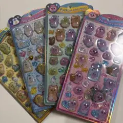 【正規品】うるちゅる POP SEAL おぱんちゅうさぎ んぽちゃむ 4枚セット