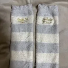 新品 gelato pique ロングソックス　ブルー