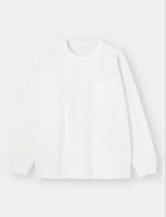 GU ヘビーウェイトクルーネック（長袖）