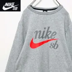 人気 定番 ナイキ SB スウッシュ ビック ロゴ プルオーバー スウェット