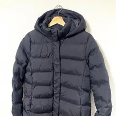 UNIQLO ユニクロ シームレスロングダウンコート M ブラック 美品
