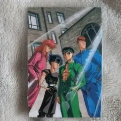 当時物/Vintage】幽遊白書ラミネートカード 幽助桑原蔵馬飛影仙水樹