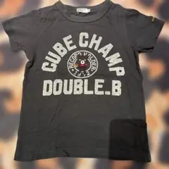 DOUBLE.B Tシャツ 110 黒