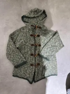 ダッフルパーカー　山系 vintage 個性派　ダッフルコート　foodie