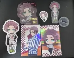 ブルーロック 糸師冴 グッズセット アクスタ クリアファイル カード ステッカー