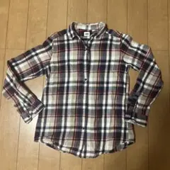 UNIQLO チェック柄 長袖シャツ Sサイズ