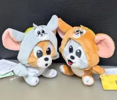 トムとジェリー　ぬいぐるみマスコットボールチェーン　2種セットのサムネイル