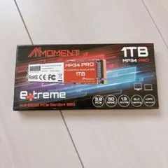 MMOMENT MP34 1TB NVMe M.2 SSD データ伝送
