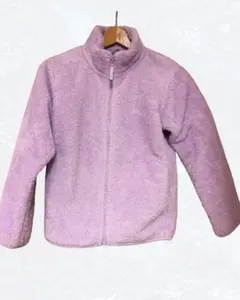 ユニクロ フリース 130 パープル