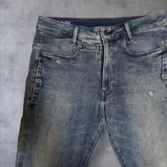 G-Star RAW D-STAQ 3D スリム デニム ダメージ 現状販売のサムネイル