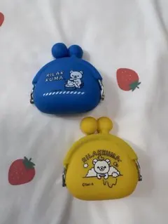 リラックマ　小銭入れ　シリコンケース　ガチャガチャ　ガチャポン
