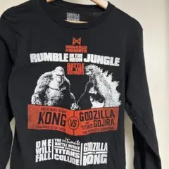 GODZILLA長袖Tシャツ ゴジラ コング US古着 映画 ロンTのサムネイル