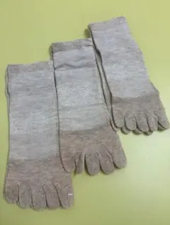 【新品未使用】 レディース　5本指ソックス 3足セット