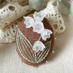 ミナペルホネン ハンドメイド 511 ブローチ - メルカリ