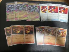 メガリザードンx ex rr、リザード、ヒトカゲ ヒートバーナー　まとめ売り