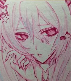 2026年最新】手描きイラスト 色紙 ミクの人気アイテム - メルカリ