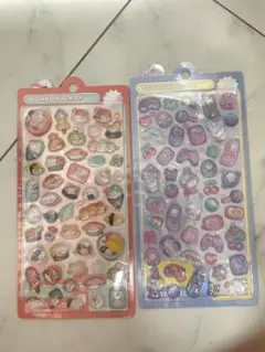 ボンボンドロップ シール セット 2枚 めしめしボンボン ぴこぴこボンボン