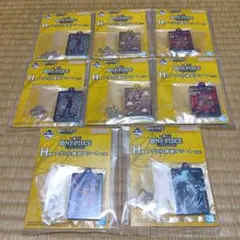 一番くじ　ONE PIECE　カードゲーム　H賞　アクリル雑貨アソート　8個