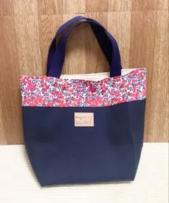 リバティ　ウィルトシャーレッド　ミニトートバッグ