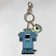 ピクサー　ディズニーストア　モンスターズインク　キーホルダー　マイク　サリー