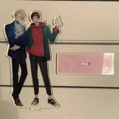 宝石商リチャード氏の謎鑑定　小冊子　アクリルスタンド　クリアポスター　サイン入り 宝石商リチャード氏の謎鑑定 小冊子 アクリルスタンド クリア