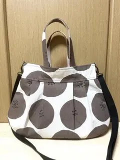 2way☆お可愛い☆ハンドメイドショルダーバック☆トートバック☆グラニーバック☆