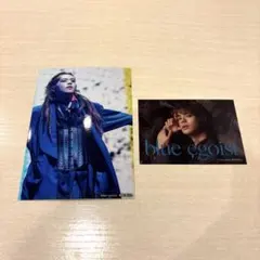 blue egoist ビジュアルブック特典 ブロマイド クリアカード 後藤大